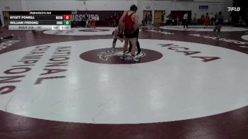 197 lbs Cons. Semi - Wyatt Powell, MSU Moorhead vs William Freking, Concordia Moorhead