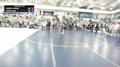 105 lbs 1st Place Match - Audrey Deeter, Sanderson Wrestling Academy vs Piper Eller, Sanderson Wrestling Academy