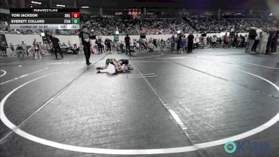 43 lbs Consi Of 16 #2 - Yori Jackson, Shelton Wrestling Academy vs Everett Collard, Standfast