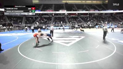 I-138 lbs Cons. Round 3 - Quinlan Lyle, Amherst vs Jesse Bittenbender, Oceanside