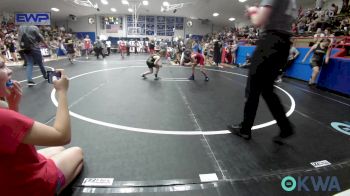 58 lbs Rr Rnd 2 - Royal Austin, Redskins Wrestling Club vs Sloan Burkart, Henryetta Knights Wrestling Club