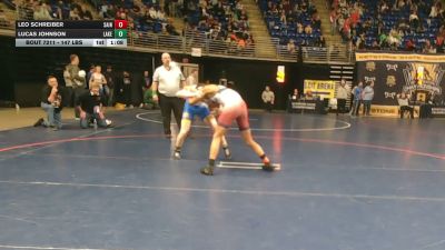 147 lbs Round Of 32 - Leo Schreiber, Saint Marys vs Lucas Johnson, Lakeview