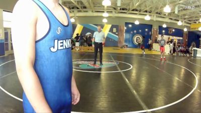 132 lbs Round 6 (8 Team) - Andrew Taylor, Eagles WC vs Adiel Garcia, Soldier City
