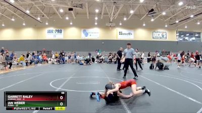 68 lbs Round 2 (6 Team) - Ian Weber, POWA vs Garrett Raley, Kardiac Kidz