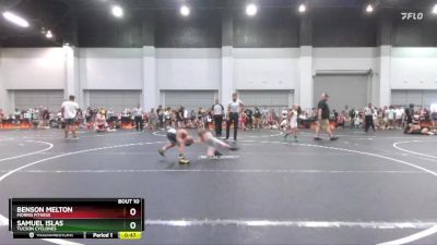 55 lbs Quarterfinal - Benson Melton, Morris Fitness vs Samuel Islas, Tucson Cyclones