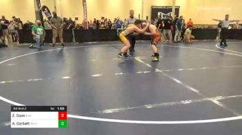 200 lbs Prelims - Zeke Doak, Blairsville vs Aiden Corbett, Penn Trafford