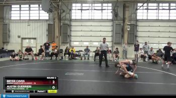 88 lbs Round 2 - Bryer Caves, Askren Wrestling Academy vs Austin Guerrieri, Henlopen Hammers