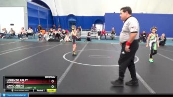 52 lbs Semifinal - Lorenzo Palfy, Neighborhood vs David Arens, Prodigy Wrestling Academy