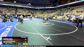 150 Class 4 lbs Cons. Round 1 - Hunter Song, Lafayette (Wildwood) vs Mason Gleghorn, Hazelwood Central