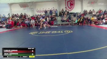 175 lbs Champ. Round 2 - Carlos Vargas, Buckeye Union vs Dean ANDERSON, North Sevier