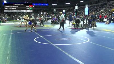 105 lbs Consi Of 16 #2 - Lynelle Legados, Hayward (NC) vs Jaelle Cortez, Gilroy (CC)