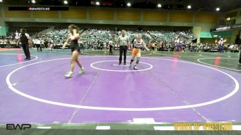 118 lbs Consi Of 4 - Lana Cearley, Lincoln (Stockton) vs Serenity Rodriguez, Wasco Wrestling