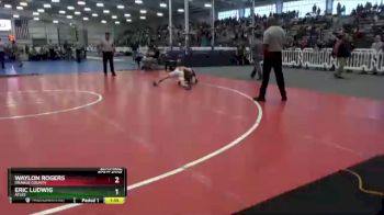 106 lbs Semifinal - Waylon Rogers, Orange County vs Eric Ludwig, Atlee