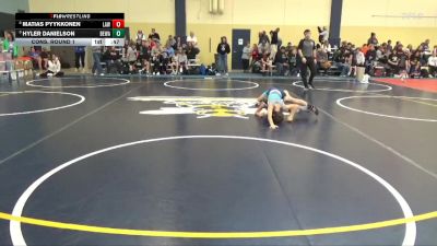 65 lbs Cons. Round 1 - Hyler Danielson, Berge Elite Wrestling Academy vs Matias Pyykkonen, LAW