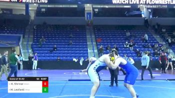 285 lbs Consolation - Kevin Shriner, Cranford vs Matt Leofanti, Franklin