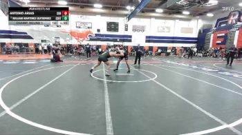 190 lbs Champ. Round 1 - Antonio Arias, Corona vs William Martinez Gutierrez, Centennial (Corona)
