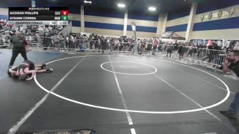 109 lbs Quarterfinal - Jackson Phillips, Cats WC vs Aydann Correa, Brawley Wr Ac