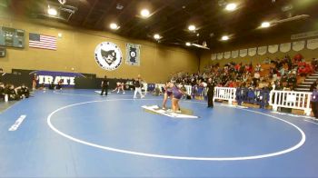 145 lbs Quarterfinal - Anabell Aguirre, Ernest Righetti vs Daniela Lopez, Ridgeview