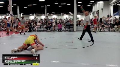 100 lbs Round 1 (6 Team) - Scott Young, PA Alliance vs Bryson Montgomery, Xtreme Team Red