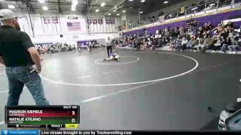 145 lbs Quarterfinal - Madison Kiemele, Goldendale vs Natalie Atilano, Hermiston