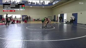 149 lbs Quarterfinal - Angelo Centrone, Cortland State vs Zack Vera, New Jersey City