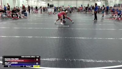 126 lbs 1st Place Match - Olivia Palmer, American Mma And Wrestling vs Riley Lerner, ``Orchard