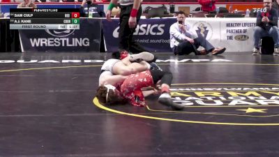 107 lbs First Round - Sam Culp, Red Land vs A.j. Kane, Council Rock North