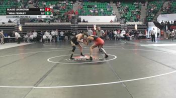 6A 150 lbs Cons. Round 2 - Neal Pendley, Jasper vs Blaise Ludington, Muscle Shoals