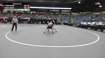 157 lbs Cons. Round 2 - Noah Smith, Oklahoma Wesleyan vs 8 Ben Miller, Doane