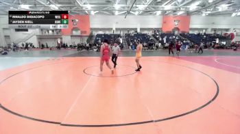 174 lbs Champ. Round 2 - Jayden Kiell, Oswego State vs Rinaldo DiGiacopo, Wesleyan (CT)