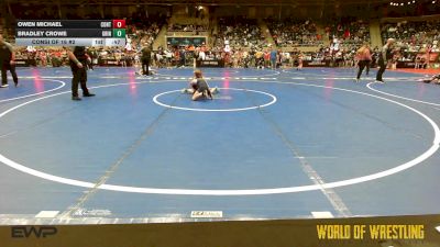 70 lbs Consi Of 16 #2 - Owen Michael, Contenders Wrestling Academy vs Bradley Crowe, Grindhouse