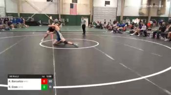 160 lbs Prelims - Alex Banuelos, Minden vs Riley Goss, Norton High School