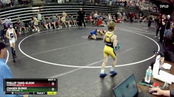 55 lbs Semis & 1st Wrestleback (8 Team) - Chasen Burke, Team Missouri vs Phillip Yang-Elson, Minnesota Gold