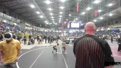 49 lbs Semifinal - Titan Larimore, Dove Creek WC vs Randall Winick, Rough Rider Wrestling