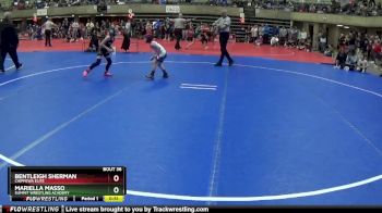 65 lbs Round 2 - Mariella Masso, Summit Wrestling Academy vs Bentleigh Sherman, Chippewa Elite