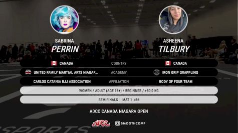 Sabrina Perrin vs Asheena Tilbury 2025 ADCC Niagara Open