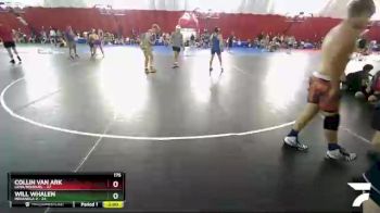 175 lbs Round 1 (16 Team) - Collin Van Ark, Lena/Bonduel vs Will Whalen, Indianola 2