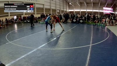 144 lbs Cons. Round 5 - Rocco Godinez, Centennial High School Wrestling vs Julian Macias, Arizona