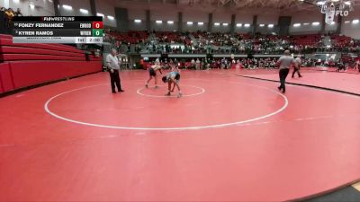 120 lbs Quarterfinal - Fonzy Fernandez, Eastwood vs Kyren Ramos, Wolfforth Frenship