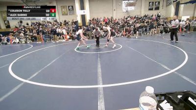 126 lbs Semifinal - Coleson Tully, Carver vs Alex Sabino, Triton