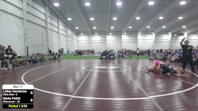 145 lbs Lillian Hendricks, Ohio Red vs Stella Pettitt, Wisconsin