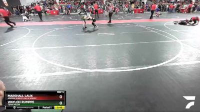 69 lbs Champ. Round 1 - Waylon Rumppe, Team Nazar vs Marshall Laux, Askren Wrestling Academy