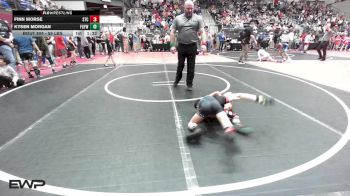 55 lbs Round Of 16 - Finn Morse, Sallisaw Takedown Club vs Kysen Morgan, Fort Gibson Youth Wrestling