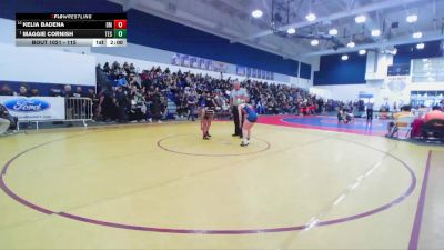 115 lbs Champ. Round 1 - Maggie Cornish, Tesoro vs Kelia Badena, Desert Mirage