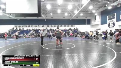 285 lbs Cons. Round 7 - Joaquin Rodriguez, Ripon vs Jerry Carlos, Eisenhower