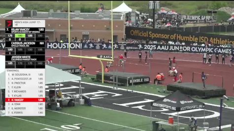 Replay: High Jump 1 - 2025 AAU Junior Olympic Games | Jul 31 @ 8 AM