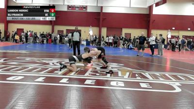 132 lbs Round Of 16 - Landon Herdic, Nyma vs Eli Francis, Mt. Hope