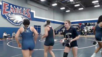 155 lbs Round 3 (3 Team) - Aniah Alustiza, Allen vs Giovanna Dos Santos, Conroe Woodlands College Park