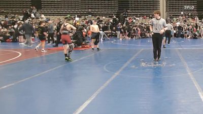 81 lbs Rr Rnd 2 - Trey Mendes, Falcons Wrestling Club - ESC vs Logan Thomas, Wrecking Crew Wrestling Academy - ESC
