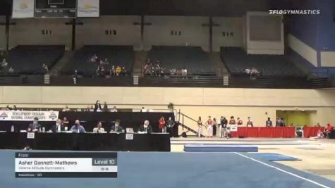 Asher Gannett-Mathews - Floor, Xtreme Altitude Gymnastics - 2021 USA Gymnastics Development Program National Championships